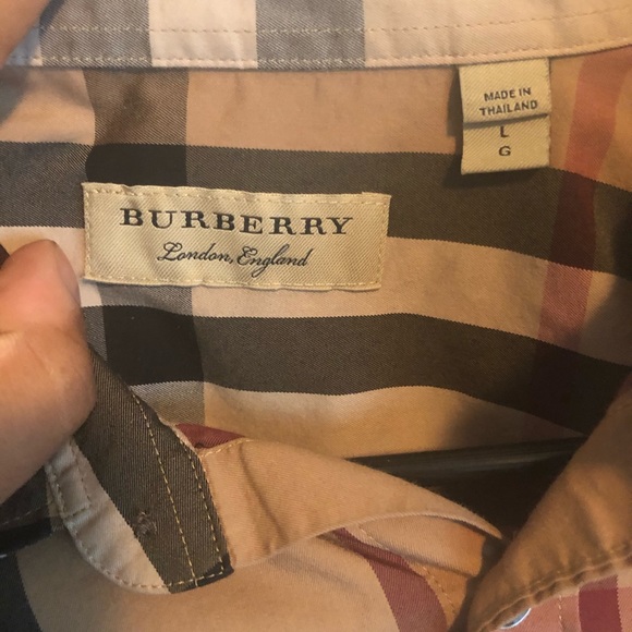 Burberry button up
